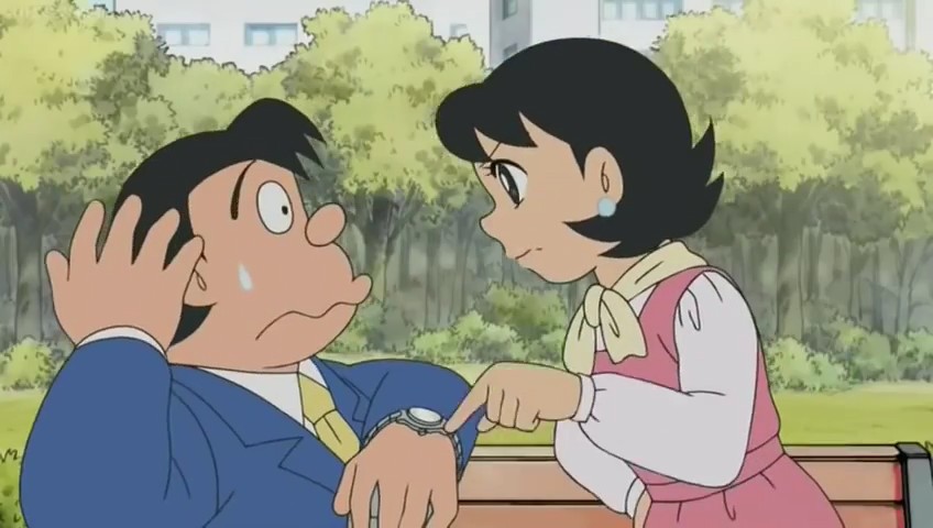 Ilustrasi: Ayah Ibu Nobita bertengkar